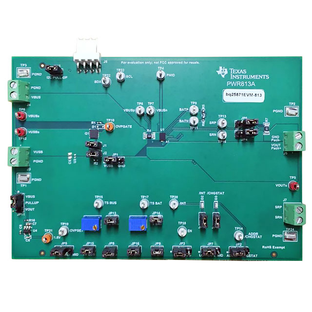 BQ25871EVM-813 Texas Instruments  Cartes et kits d'évaluation et de démonstration